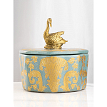 Фарфоровая шкатулка Swan Lake варинант исполнения - 8 | Loft Concept в Самаре