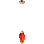 Подвесной светильник Soar Hanging Lamp Brass Red Красный варинант исполнения - 2 | Loft Concept в Самаре