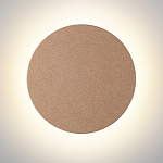 Бра круглое натуральная Пробка Natural Cork варинант исполнения - 3 | Loft Concept в Самаре