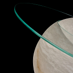 Торшер - журнальный стол Cryptocrystalline Stone варинант исполнения - 8 | Loft Concept в Самаре