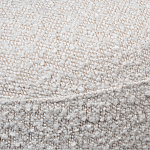 Кресло без подлокотников с обивкой из белой ткани букле Pacification варинант исполнения - 3 | Loft Concept в Самаре