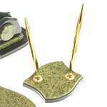 Настольный письменный набор из змеевика из 7-ми элементов Successful Leader варинант исполнения - 8 | Loft Concept в Самаре