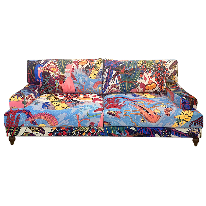 Премиальный Акцентный Диван Simpsons in Paradise Pop Art Sofa Мульти Премиальный Акцентный Диван Simpsons in Paradise Pop Art Sofa Мульти в Самаре | Loft Concept