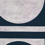 Обои ручная роспись в стиле Арт-деко Assemblage Aluminium Leaf with désargenter pearlescent antiquing варинант исполнения - 2 | Loft Concept в Самаре