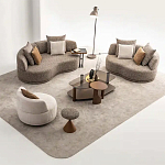 Двухместный диван Calypso варинант исполнения - 4 | Loft Concept в Самаре