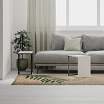 Комплект из 2-х приставных столов белого цвета из дерева ZIGOSH WHITE варинант исполнения - 3 | Loft Concept в Самаре