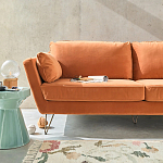 Приставной стол из керамики Manufacto Gray-green варинант исполнения - 5 | Loft Concept в Самаре