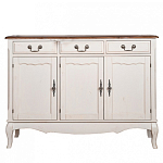 Буфет трехстворчатый с 3-мя ящиками в стиле прованс Interiors Romance варинант исполнения - 1 | Loft Concept в Самаре