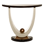 Консоль на полукруглой основе Stylish Pearl варинант исполнения - 2 | Loft Concept в Самаре