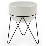 Кашпо Elevated Planters Luna 54 белое варинант исполнения - 1 | Loft Concept в Самаре