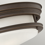 Потолочный светильник для ванных комнат со стеклянным плафоном в форме перевернутого конуса Hinkley варинант исполнения - 23 | Loft Concept в Самаре