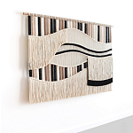 Художественный Гобелен из нитей Макраме Dunes Wall Art варинант исполнения - 1 | Loft Concept в Самаре