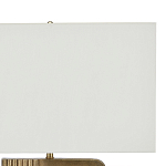 Настольная лампа с прямоугольным белым абажуром Skillful Face варинант исполнения - 2 | Loft Concept в Самаре