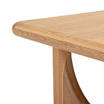 Стол журнальный из массива и шпона дуба Oak Essence Carden варинант исполнения - 5 | Loft Concept в Самаре