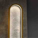 Бра с овальной рамойцвета латунь и черным кругом в центре Midnight Orbit варинант исполнения - 4 | Loft Concept в Самаре