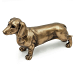 Статуэтка такса с реалистичными деталями и гладкой поверхностью Dachshund Style варинант исполнения - 1 | Loft Concept в Самаре