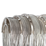 Люстра подвесная с металлическими цепочками и изогнутыми металлическими дугами 72 см Atlantis Chain варинант исполнения - 9 | Loft Concept в Самаре