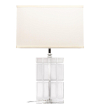 Настольная лампа с прямоугольным абажуром Helmetric shine варинант исполнения - 1 | Loft Concept в Самаре