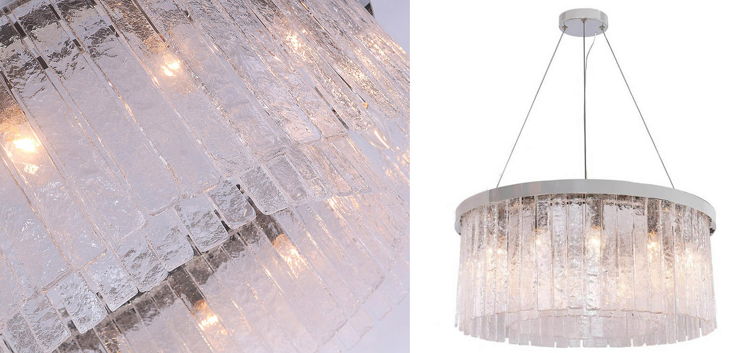 Люстра Crystal Harvey Nickel Chandelier 80 Люстра Crystal Harvey Nickel Chandelier 80 - Loft-Concept в Самаре