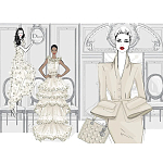 Megan Hess. Elegance варинант исполнения - 3 | Loft Concept в Самаре