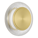 Бра круглое золото/прозрачный Plumpness LED 7 варинант исполнения - 2 | Loft Concept в Самаре