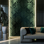 Гипсовая 3D Панель D-03 варинант исполнения - 1 | Loft Concept в Самаре