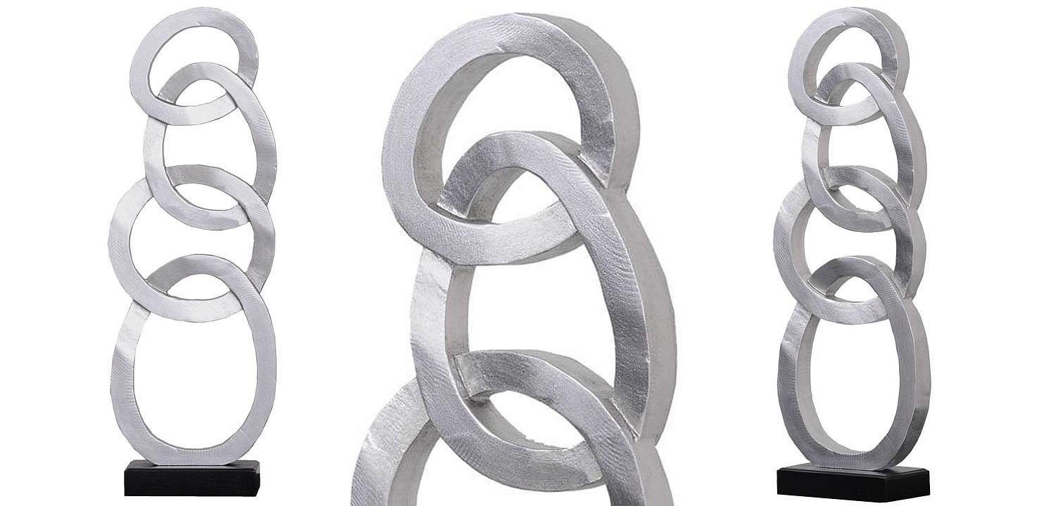Статуэтка Anillos Statuette silver Статуэтка Anillos Statuette silver - Loft-Concept в Самаре