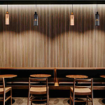 Подвесной светильник с рифленым стеклянным плафоном цилиндрической формы ARTICOLO варинант исполнения - 5 | Loft Concept в Самаре