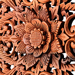 Панно из дерева квадратное Tracery Panel With Trees варинант исполнения - 2 | Loft Concept в Самаре