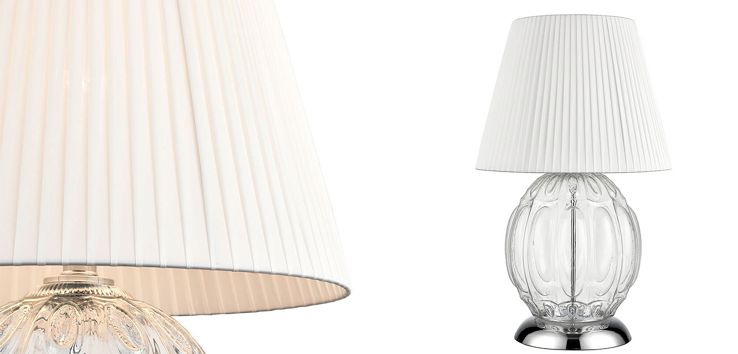 Настольная лампа Прозрачное Стекло Hailey Table Lamp Настольная лампа Прозрачное Стекло Hailey Table Lamp - Loft-Concept в Самаре