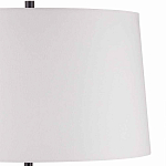 Торшер с основанием в виде стебля с листьями и тканевым абажуром Flowing Leaves варинант исполнения - 4 | Loft Concept в Самаре