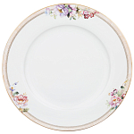 Сервиз столовый из фарфора белый с цветочным принтом на 6 персон 23 предмета Flower Porcelain Collection варинант исполнения - 3 | Loft Concept в Самаре