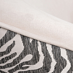 Кресло без подлокотников бежевое с принтом Macrocosm варинант исполнения - 3 | Loft Concept в Самаре