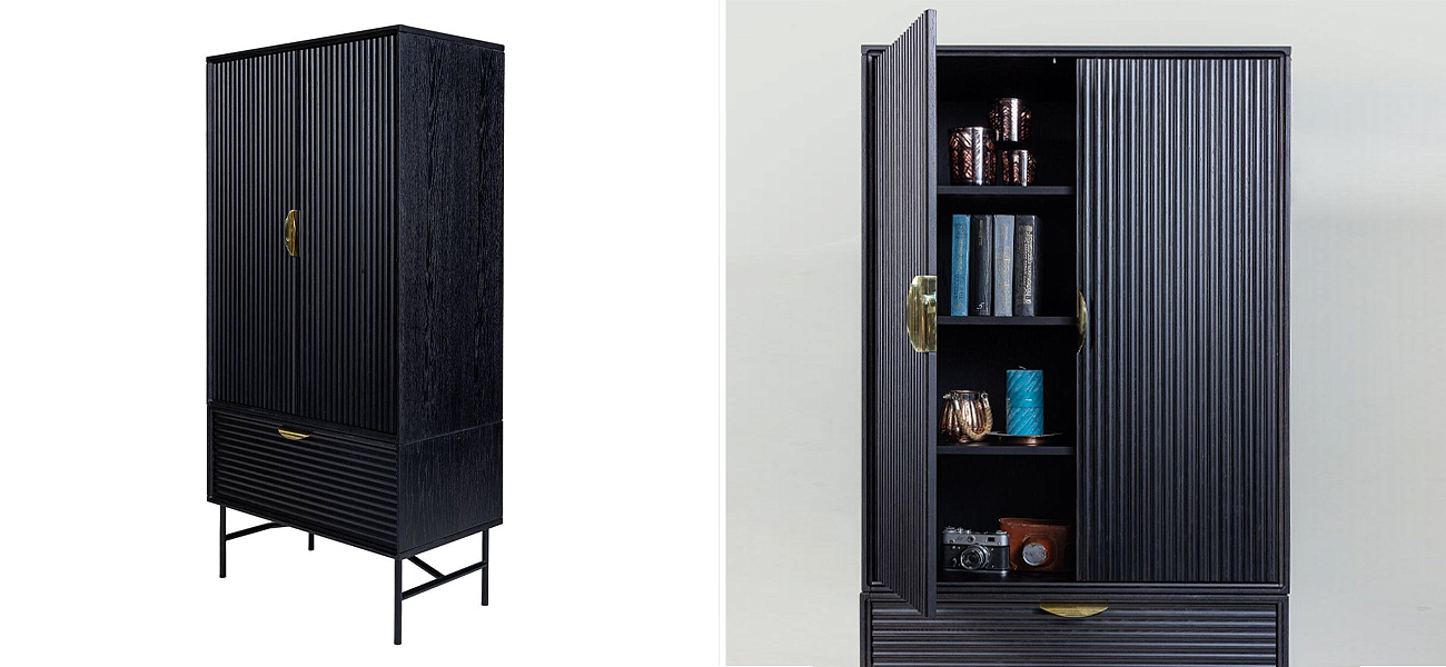 Шкаф Antique Order Черный Шкаф Antique Order Черный - Loft-Concept в Самаре