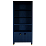 Книжный Стеллаж Elsa Dreams Blue с задней стенкой варинант исполнения - 6 | Loft Concept в Самаре