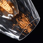 Подвесной светильник со стеклянном плафоном в форме бокала Kaleido варинант исполнения - 42 | Loft Concept в Самаре