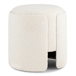 Дизайнерский Пуф Букле Poof Alice White Boucle  варинант исполнения - 1 | Loft Concept в Самаре