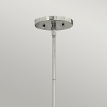 Подвесной светильник с матовым стеклянным коническим плафоном в современном стиле Hinkley варинант исполнения - 3 | Loft Concept в Самаре