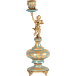 Фарфоровый подсвечник Ангел во главе Voki варинант исполнения - 1 | Loft Concept в Самаре