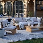 Уличное кресло из массива акации Trivett Wooden Chair варинант исполнения - 10 | Loft Concept в Самаре