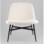 Кресло лаунж Ease белый варинант исполнения - 4 | Loft Concept в Самаре