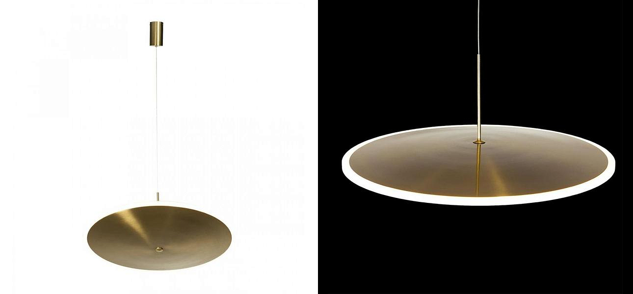 Светильник Chrona by Graypants D40 Gold Horizontal Светильник Chrona by Graypants D40 Gold Horizontal - Loft-Concept в Самаре