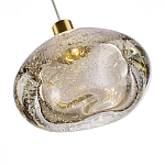 Подвесной светильник с прозрачным стеклянным плафоном округлой формы Effervia  варинант исполнения - 9 | Loft Concept в Самаре