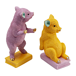 Держатель для книг Multicolored Piglet Bookends варинант исполнения - 2 | Loft Concept в Самаре