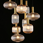 Люстра подвесная Karmelitta Smoky Black варинант исполнения - 1 | Loft Concept в Самаре