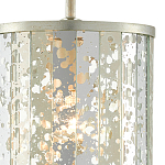 Подвесной светильник в форме цилиндра Speckled Mirror Plates варинант исполнения - 1 | Loft Concept в Самаре