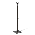 Вешалка с квадратным основанием и 4-мя металлическими крючками Industrial Metal Rust варинант исполнения - 1 | Loft Concept в Самаре