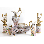 Белое фарфоровое блюдо с изображением бабочек Eden Garden варинант исполнения - 5 | Loft Concept в Самаре