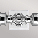 Бра для ванных комнат горизонтальное с двумя матовыми стеклянными цилиндическими плафонами Feiss варинант исполнения - 2 | Loft Concept в Самаре