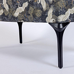 Банкетка с принтом из журавлей Crane варинант исполнения - 4 | Loft Concept в Самаре